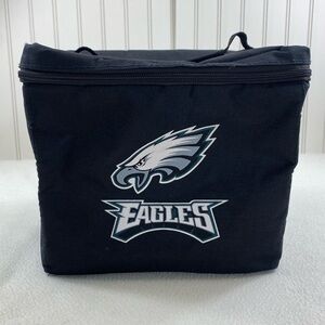 NFL Black Cooler Bag with Eagles Logo